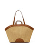 Cocoa Raffia/Gold