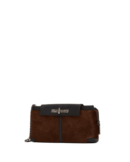 Calf Hair/Gunmetal 01