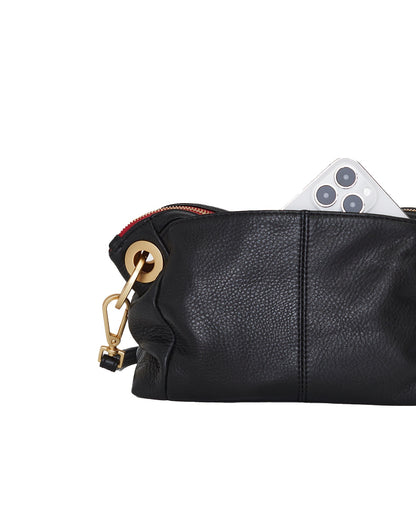 Hammitt Daniel Crossbody Clutch  Small - Soft Leather Convertible Bag