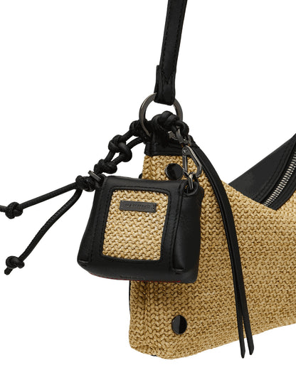 Hammitt Mini B One Size - Raffia Bag Charm