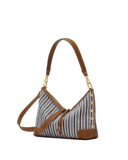 Hammitt Grace Medium - Denim Shoulder Bag