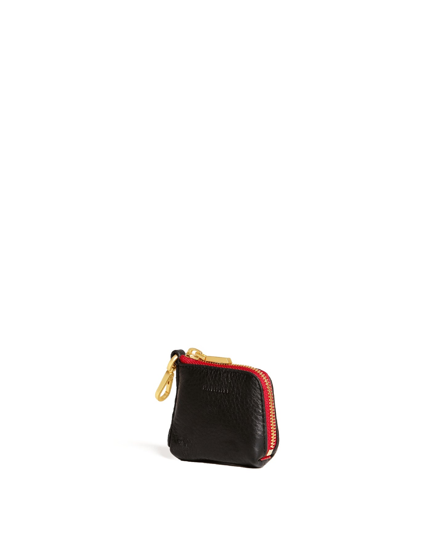 Black/Brushed Gold Red Zip