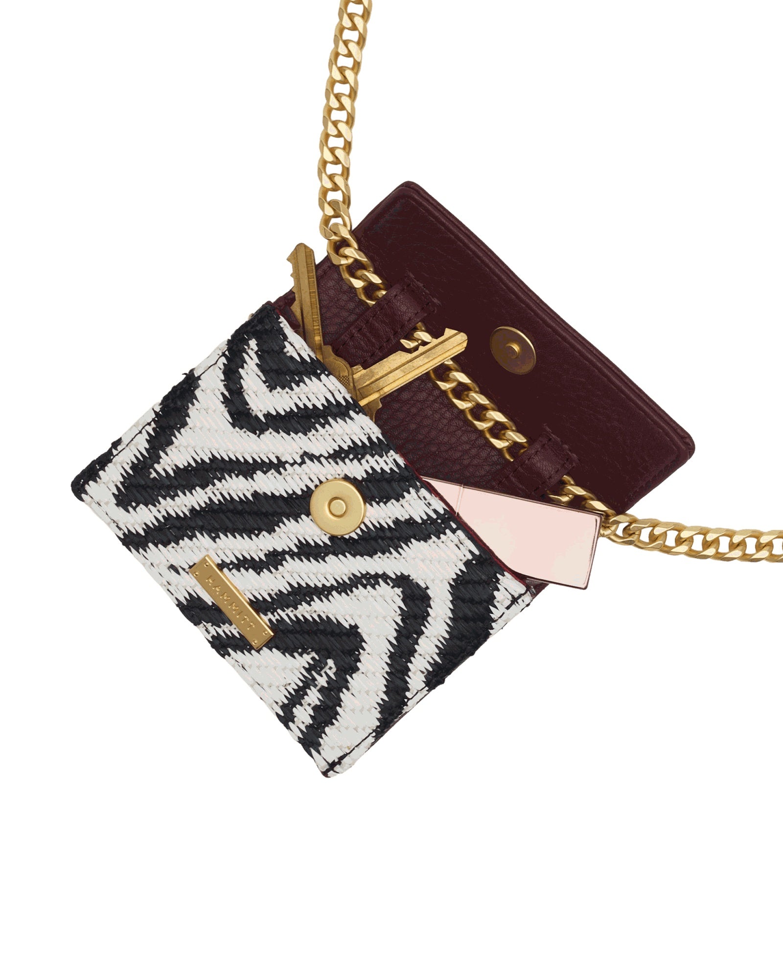 Hammitt Montana Mini On Chain One Size - Soft Leather Wallet