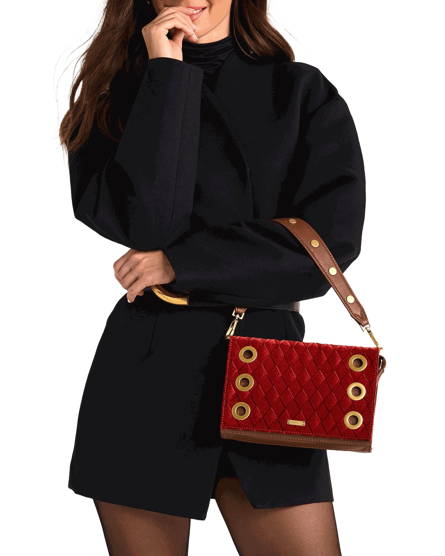 Hammitt Montana Clutch  Small - Soft Leather Shoulder Bag