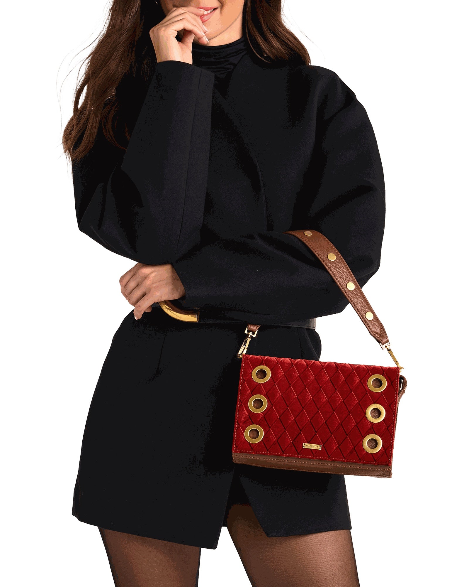 Hammitt Montana Clutch  Small - Soft Leather Shoulder Bag