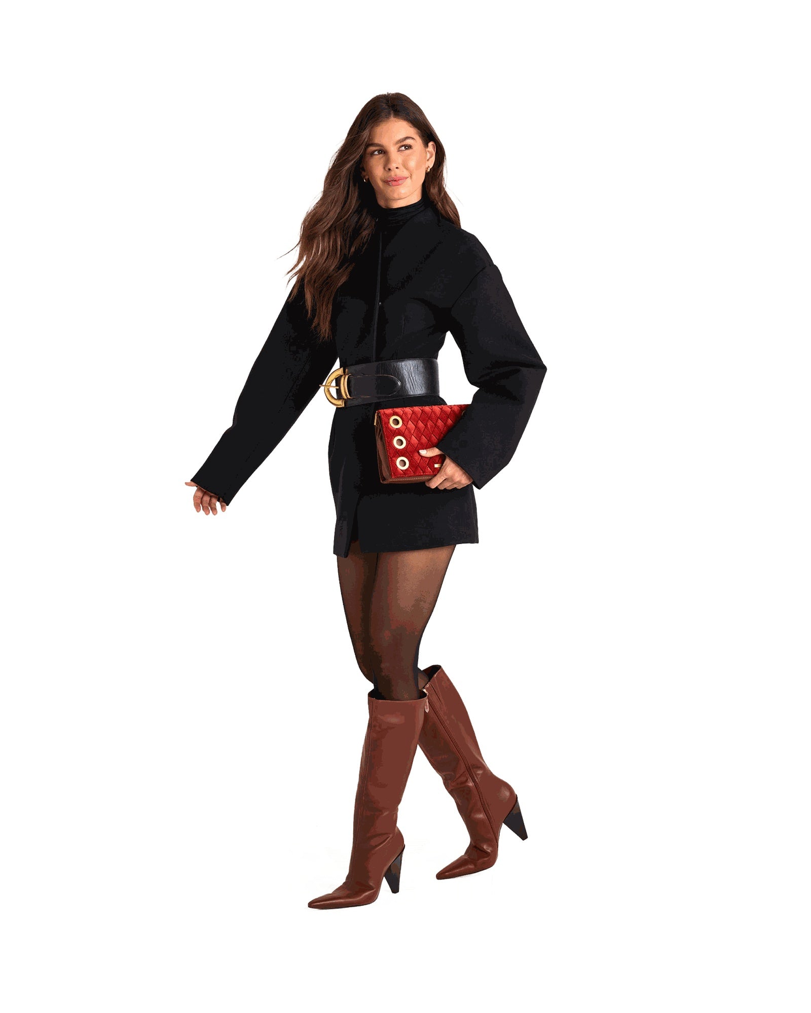 Hammitt Montana Clutch  Small - Soft Leather Shoulder Bag