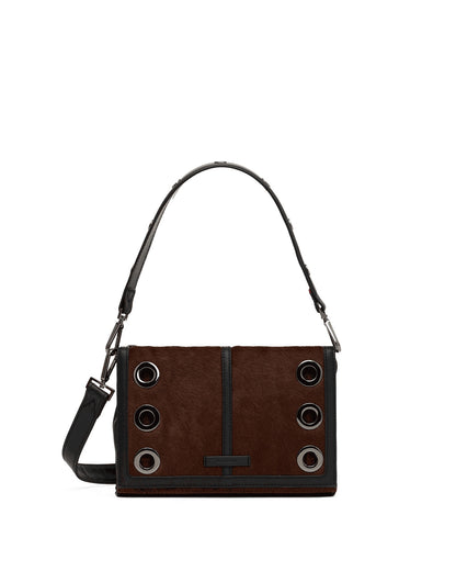 Calf Hair/Gunmetal