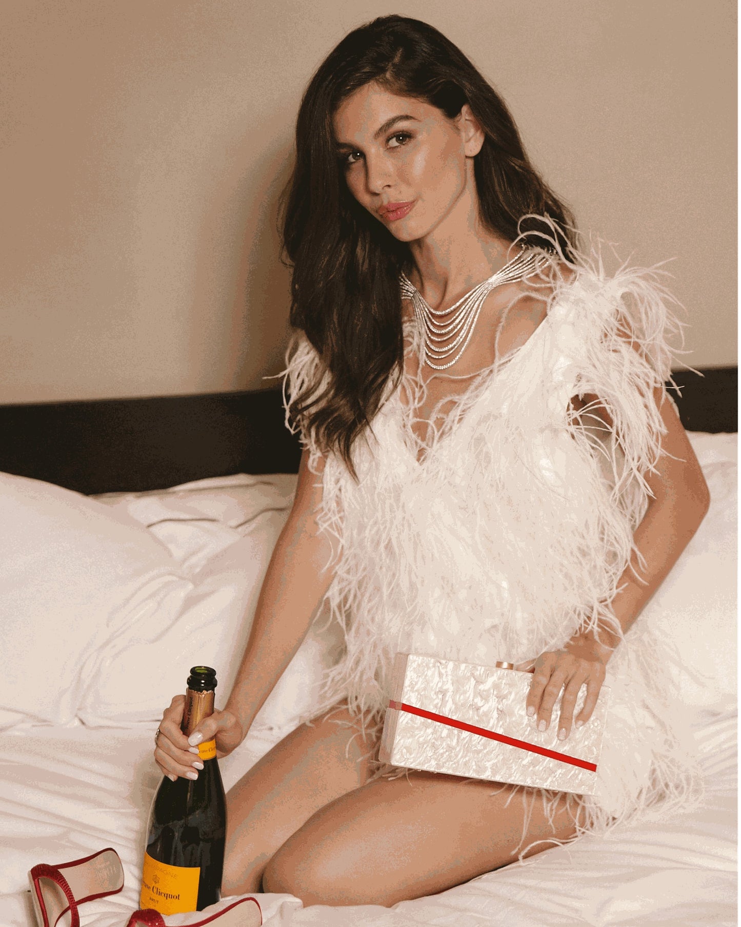 Hammitt Soiree Clutch  Medium - Soft Leather Clutch
