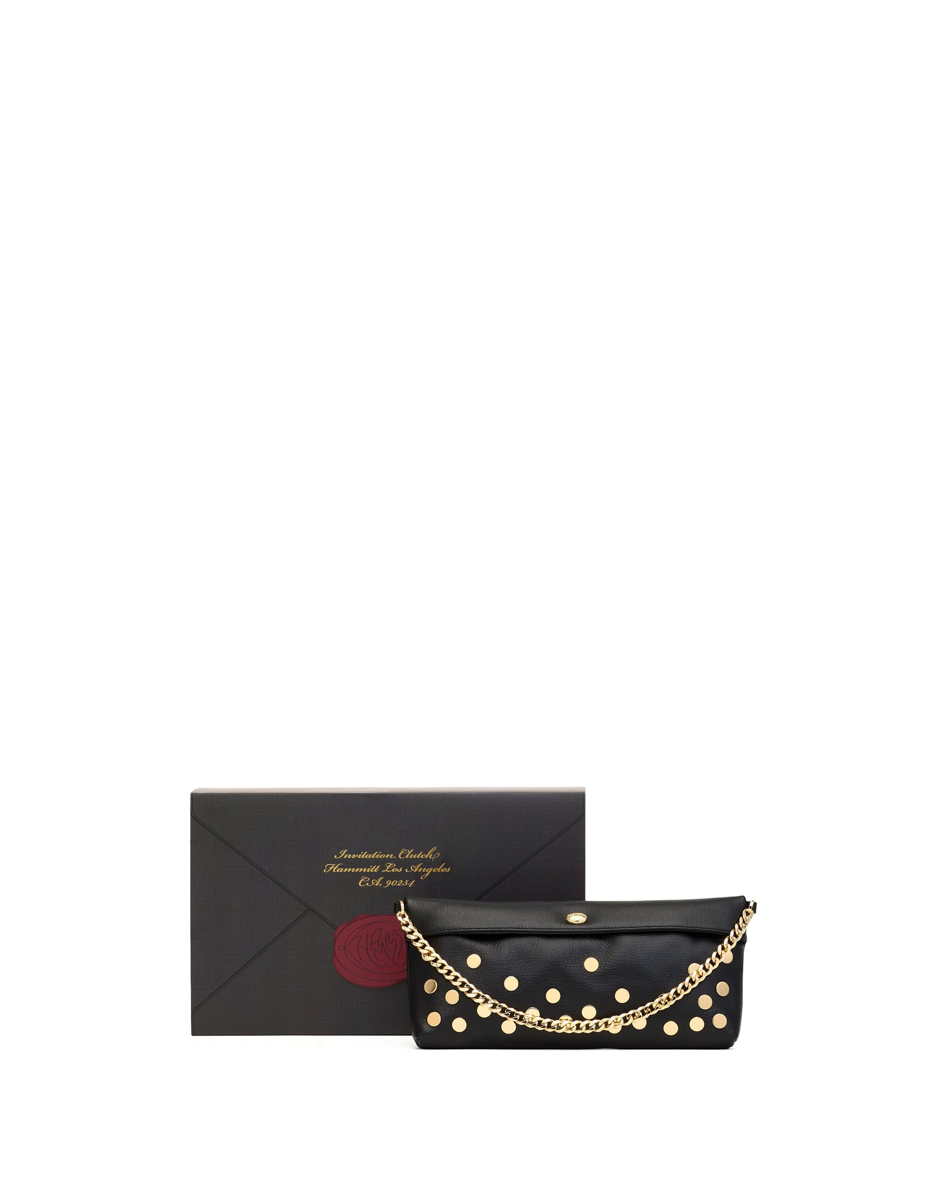 Hammitt Invitation Clutch  One Size - Soft Leather Clutch