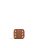 Mahogany Pebble/Brushed Gold Red Zip