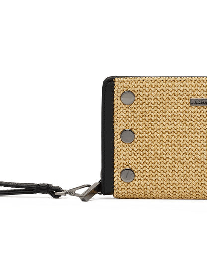 Hammitt Bryant Wallet One Size - Chaparral Raffia Wallet
