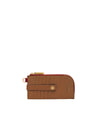 Mahogany Pebble/Brushed Gold Red Zip
