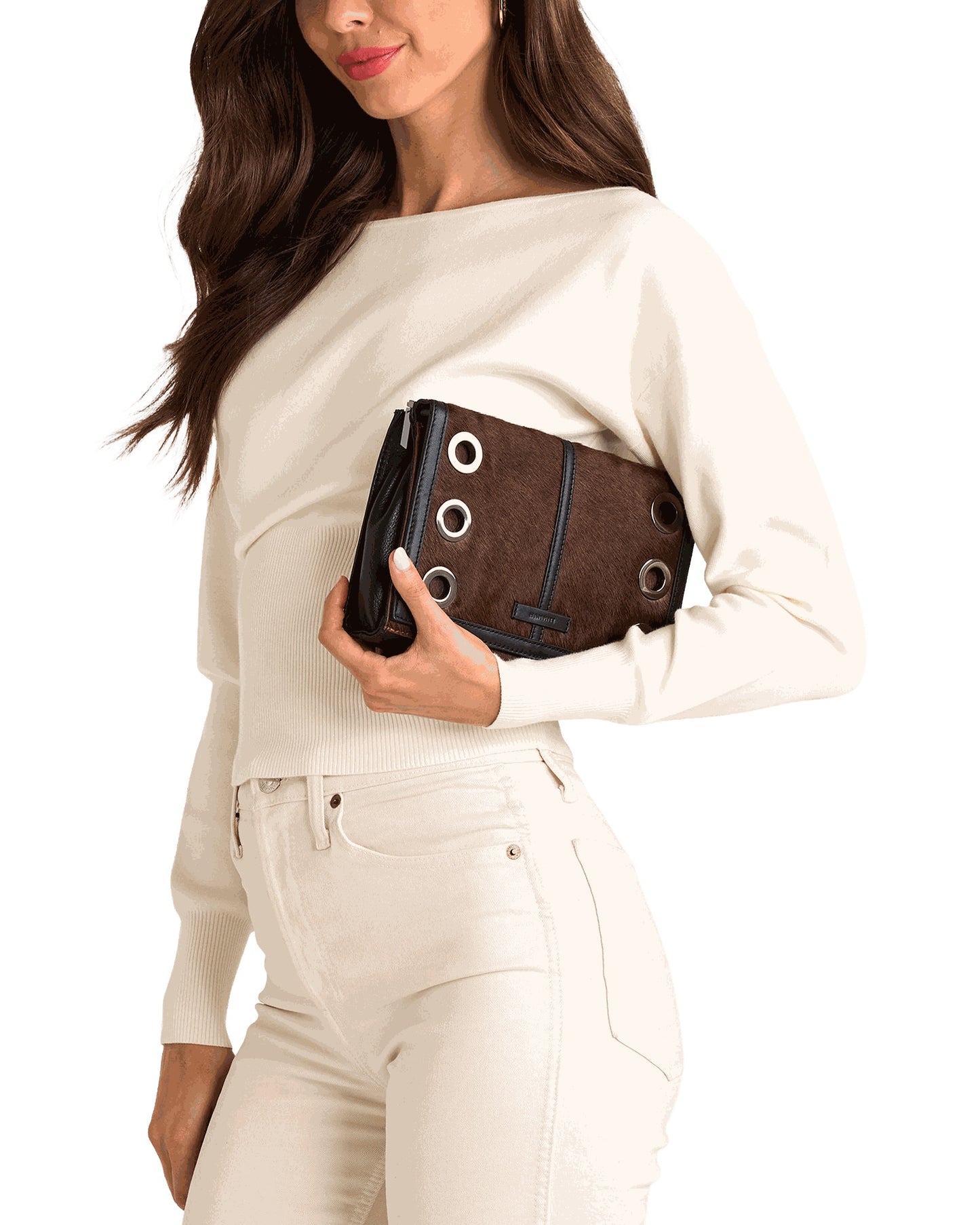 Hammitt Montana Clutch  Small - Soft Leather Shoulder Bag