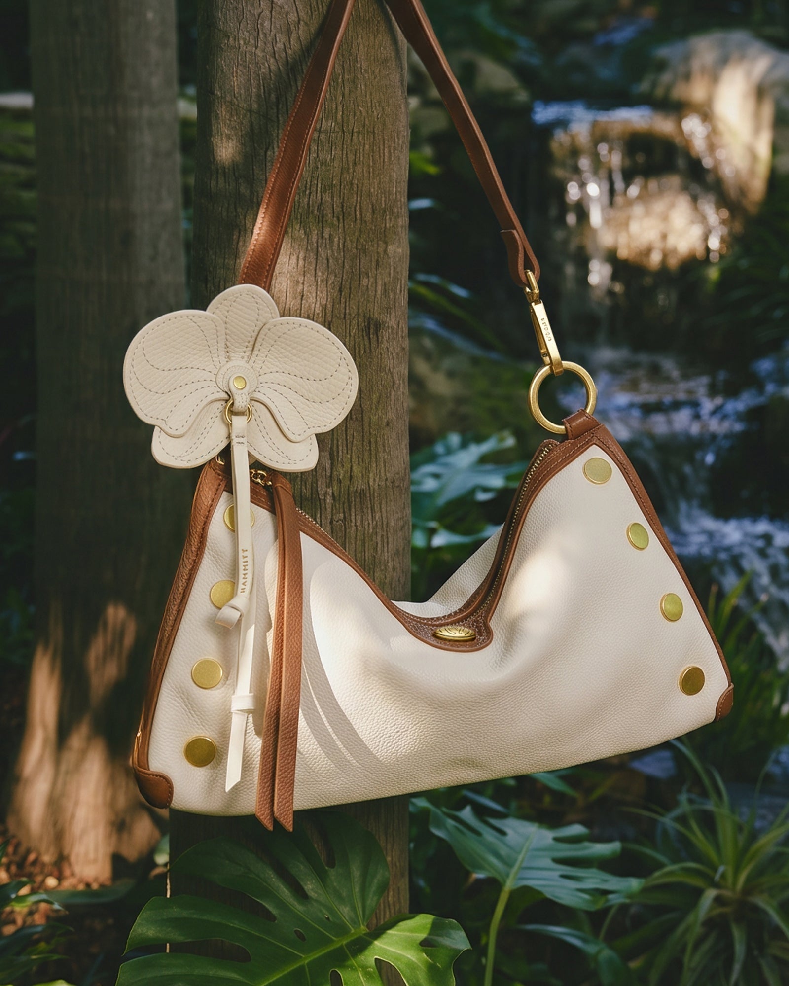 Hammitt Orchid Charm One Size - Leather Bag Charm