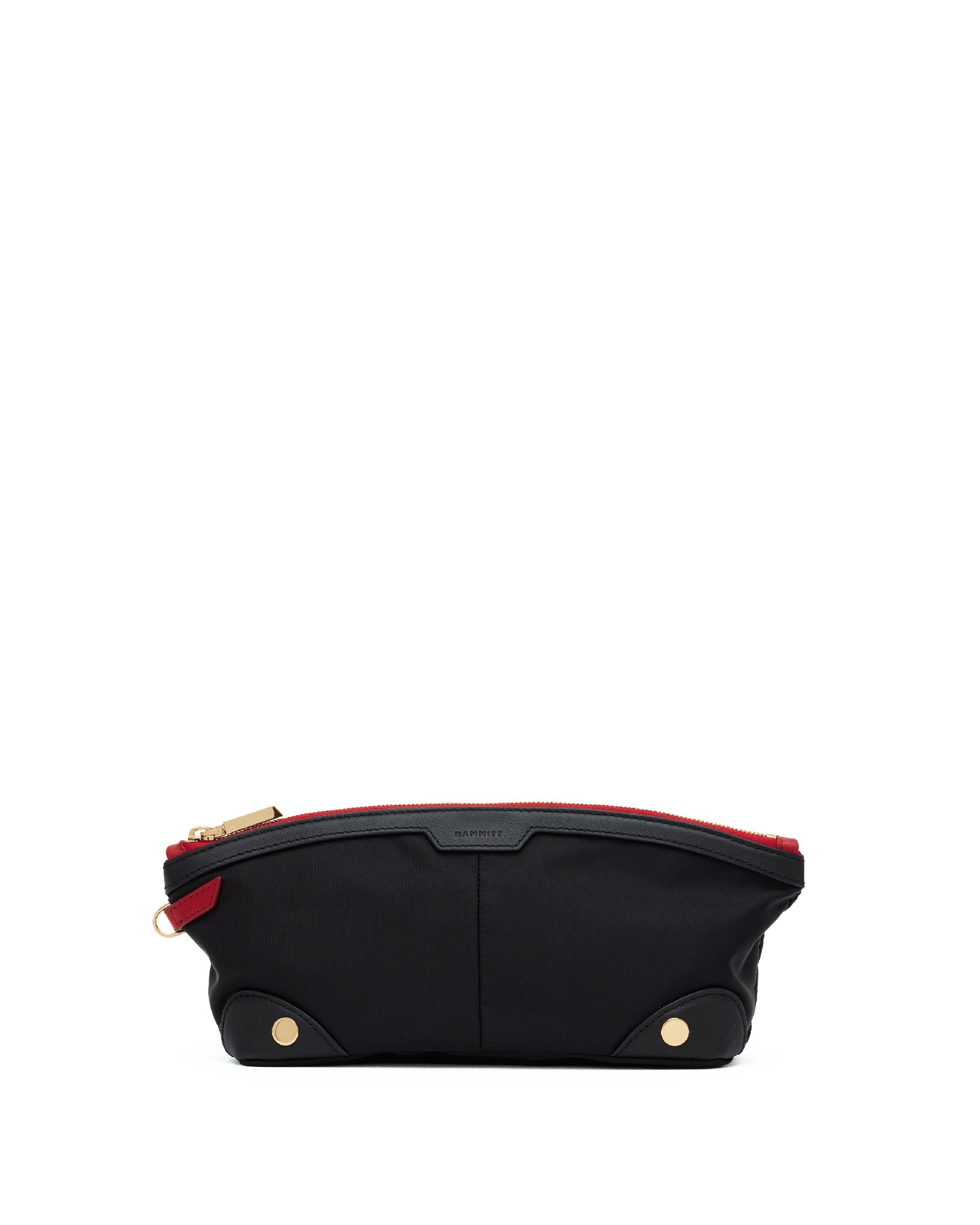 Black Nylon/Gold Red Zip 01