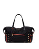 Black Nylon/Gold Red Zip