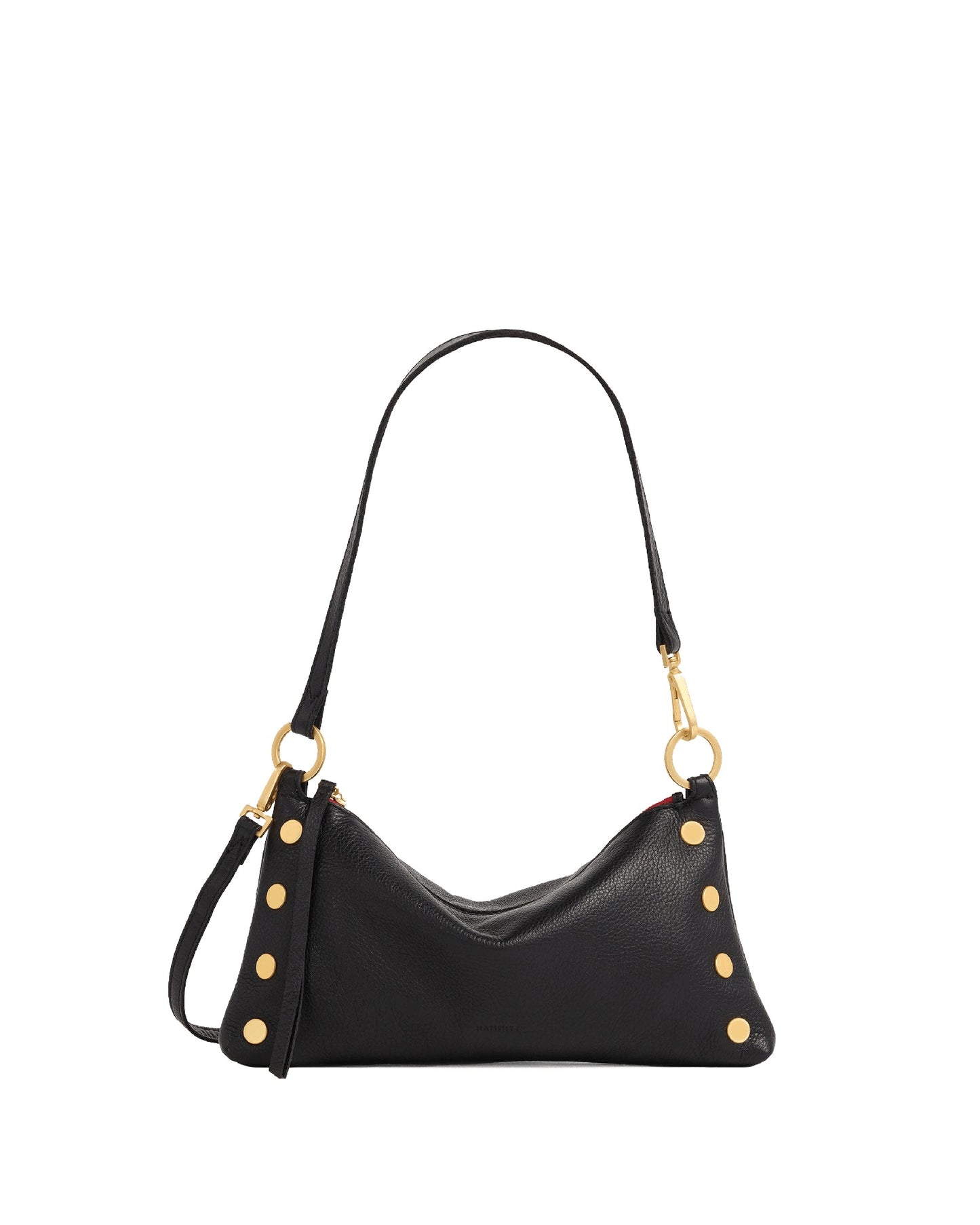 Black/Brushed Gold Red Zip 01