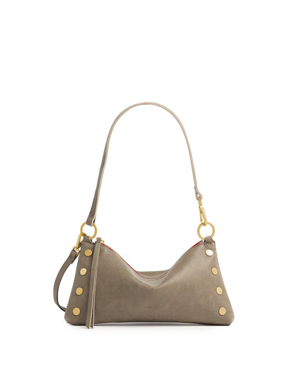 Pewter/Brushed Gold Red Zip