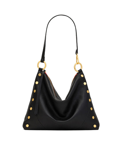 Black/Brushed Gold Red Zip 03