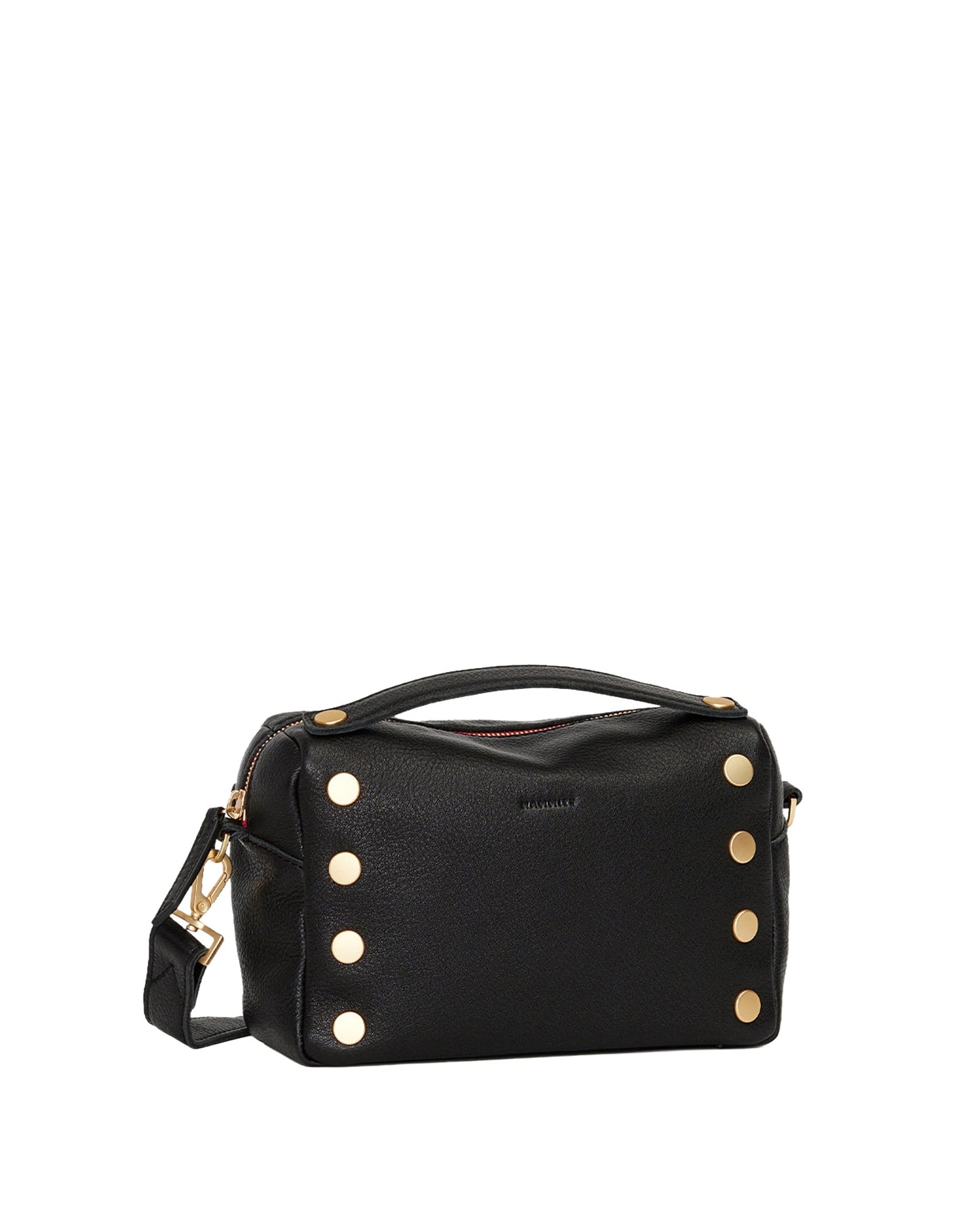 Black/Brushed Gold Red Zip