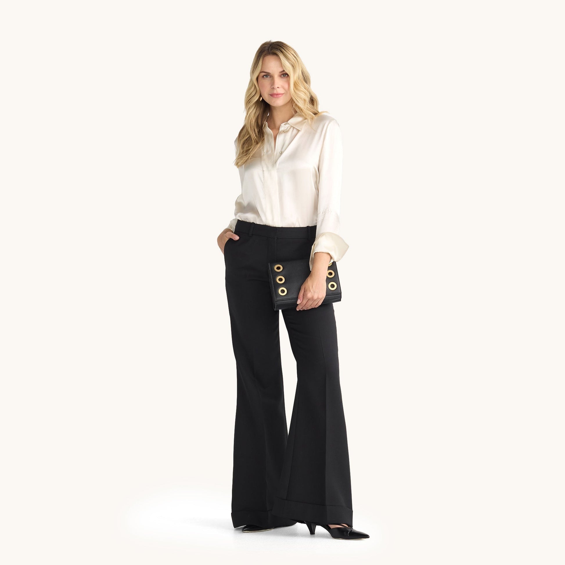 Hammitt Montana Clutch  Small - Soft Leather Shoulder Bag