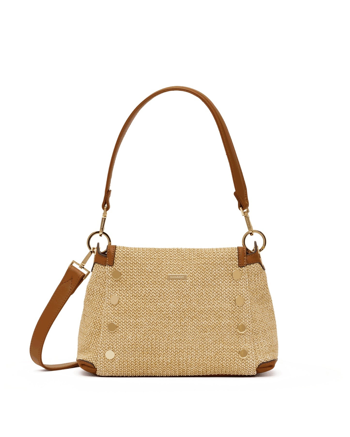 Cocoa Raffia/Gold