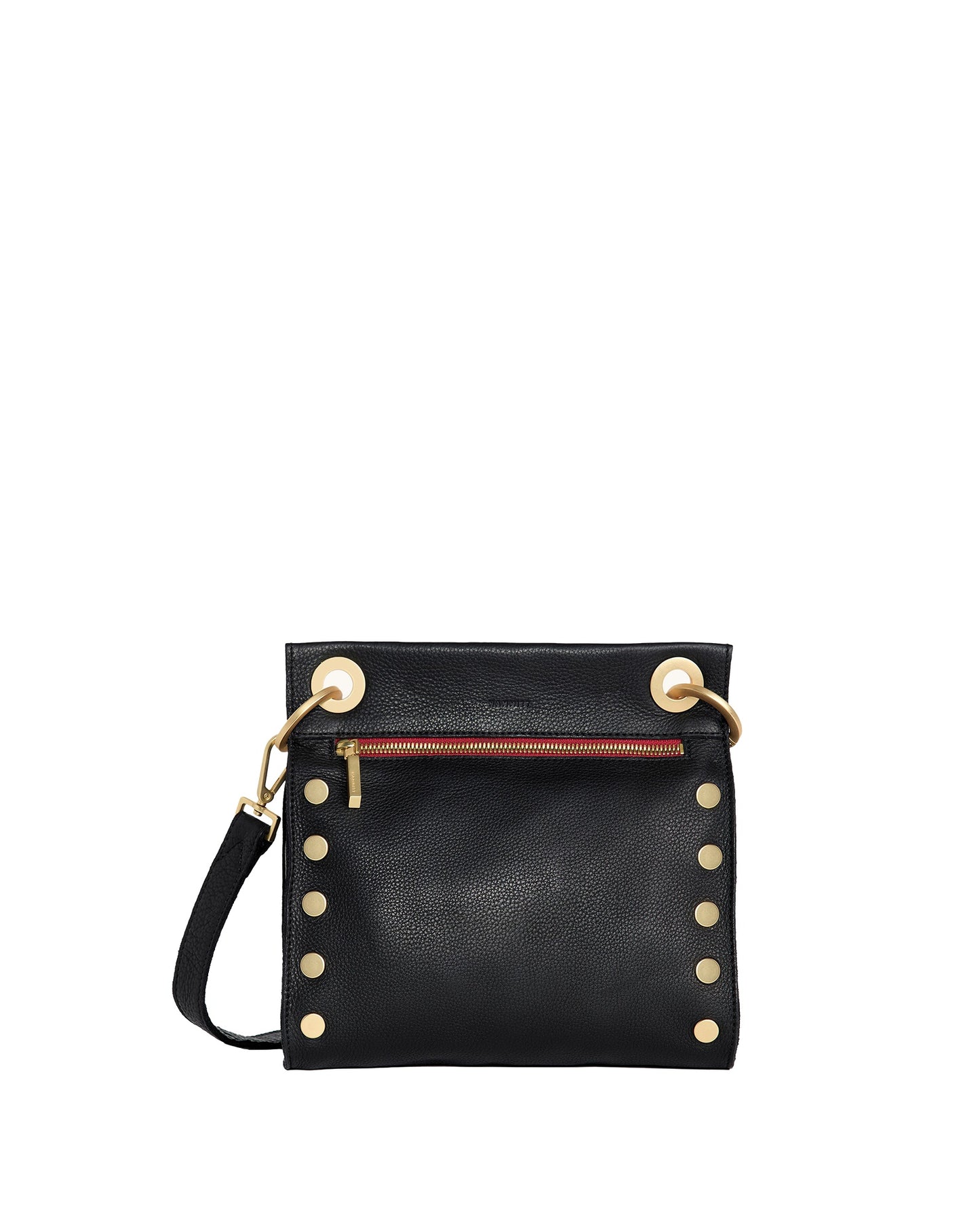 Black/Brushed Gold Red Zip