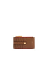 Mahogany Pebble/Brushed Gold Red Zip
