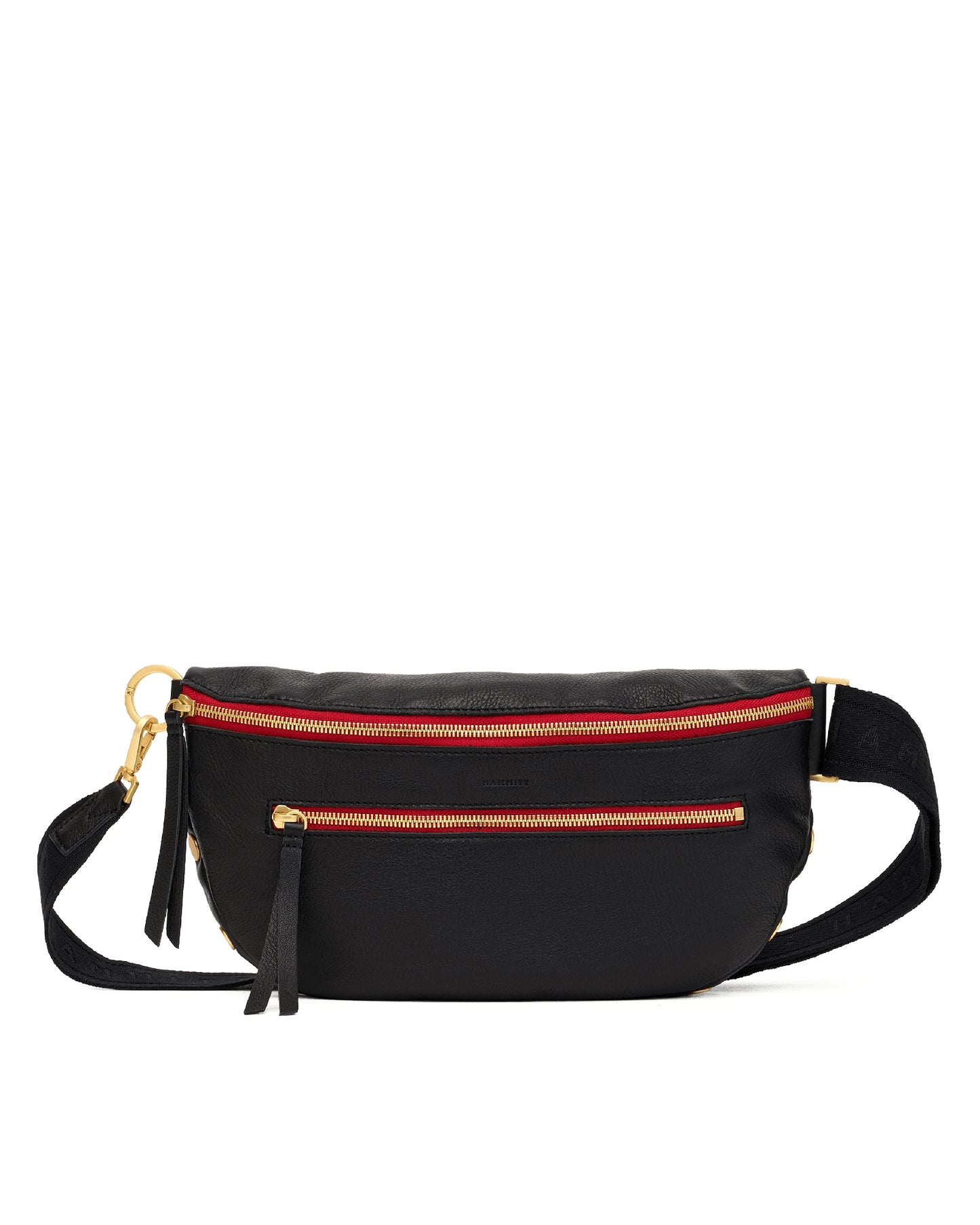 Black/Brushed Gold Red Zip 02